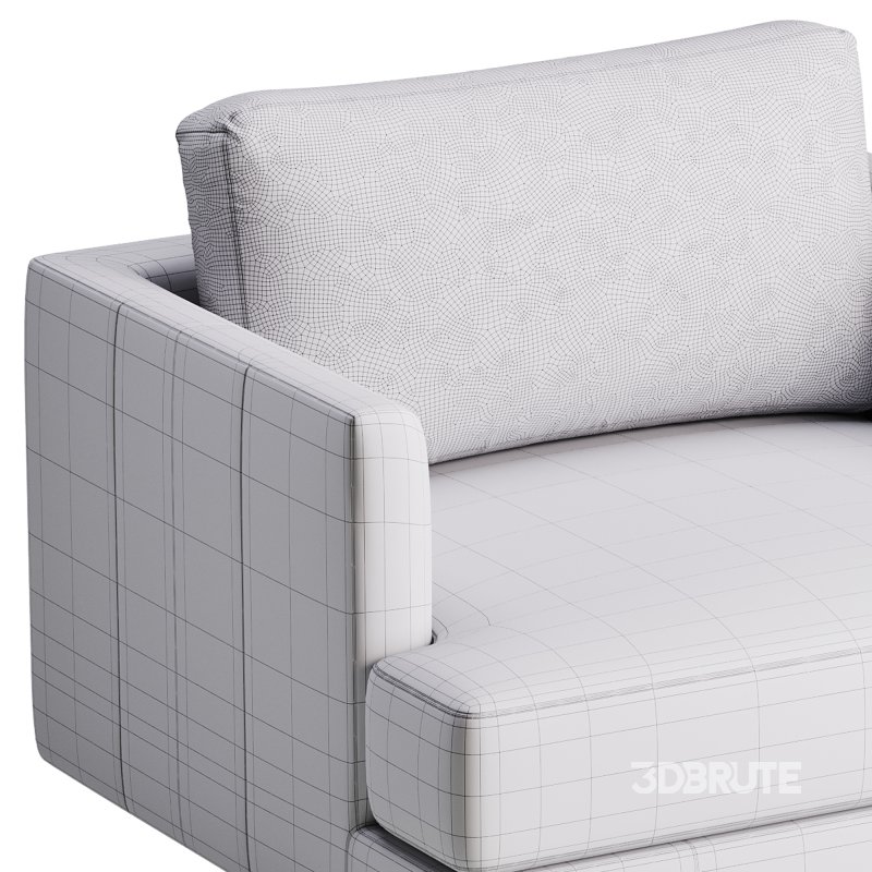 Haven Leather Chair and a Half Image 10