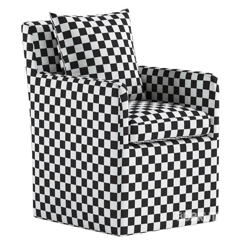 Glenrose Wheeled Dining Armchair Image 9