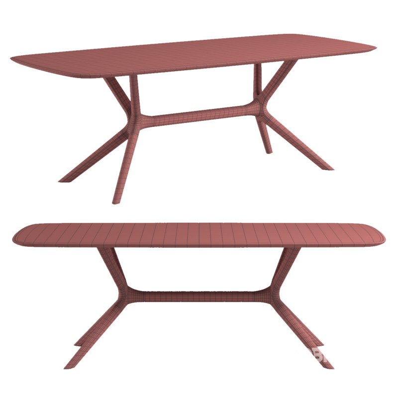 eye dining chair oak-x dining table Image 9