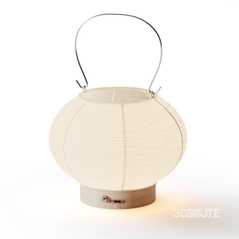 Japanese Paper Lantern Light Image 1
