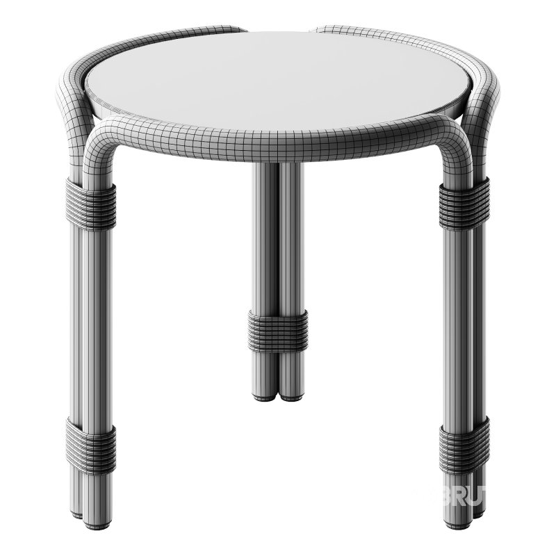 Rotin Coffee Table By Ethimo Image 3