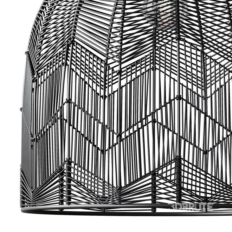 Basket Rattan Pendant Light Shades Image 7