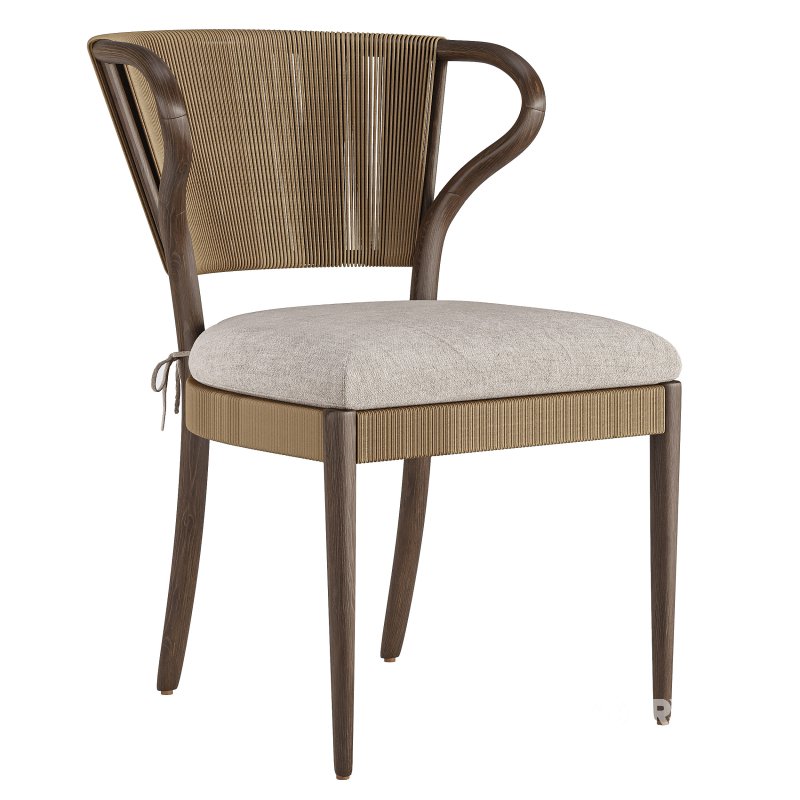 Amira Armless Dining Chair-Fourhands Image 3