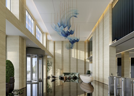modern lobby