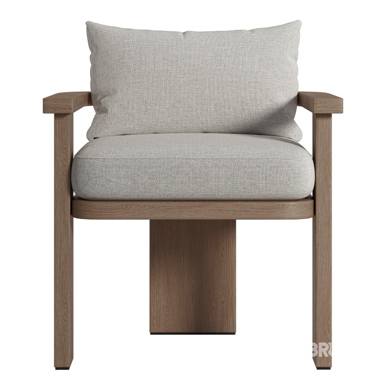 Tahana Outdoor Dining Armchair-fourhands Image 2