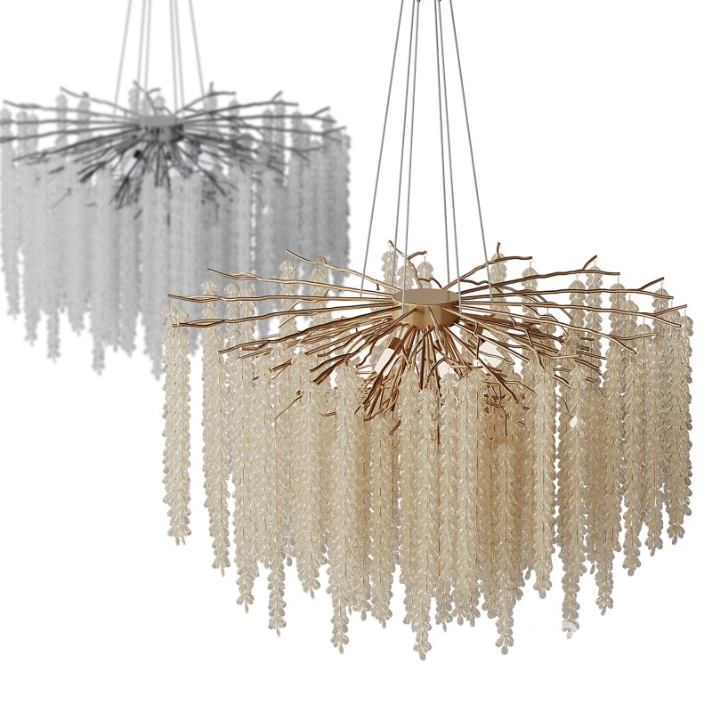 Luxury Crystal LED Chandeliers light Image 3