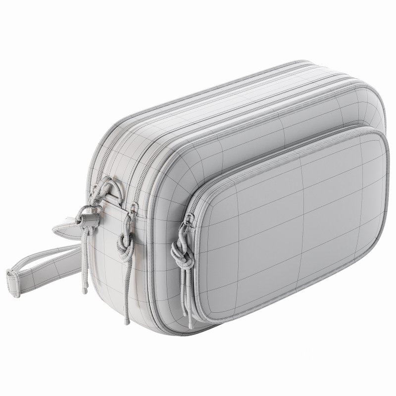 Black leather bag for women Image 6