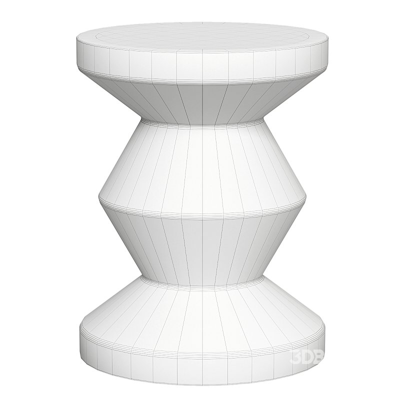 Zig Zag Stool By Pols Potten Image 5