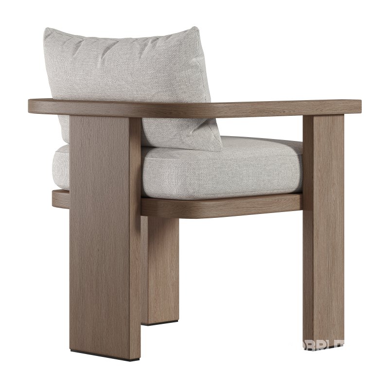 Tahana Outdoor Dining Armchair-fourhands Image 3