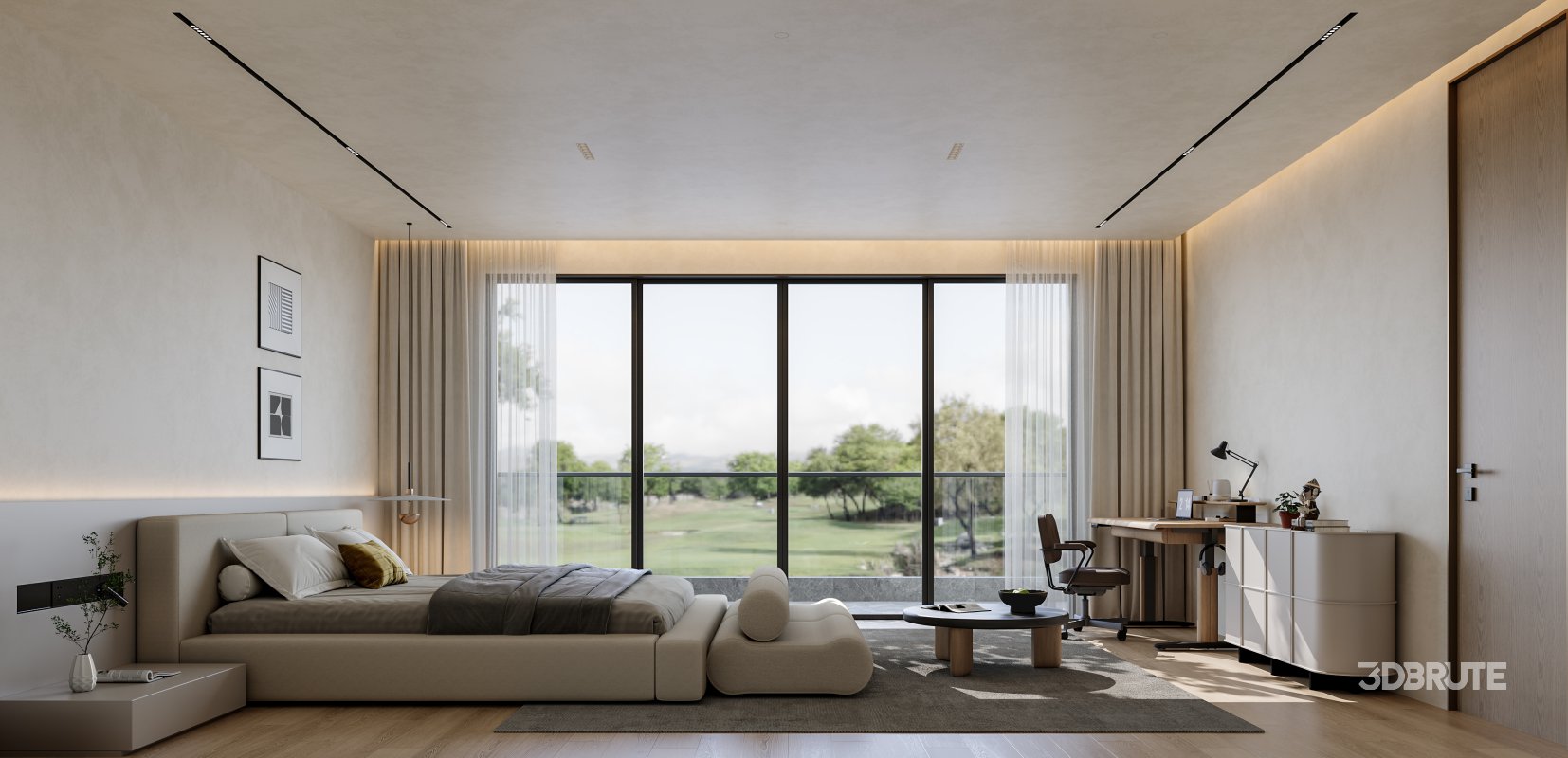 Modern bedroom and bathroom sets Image 2