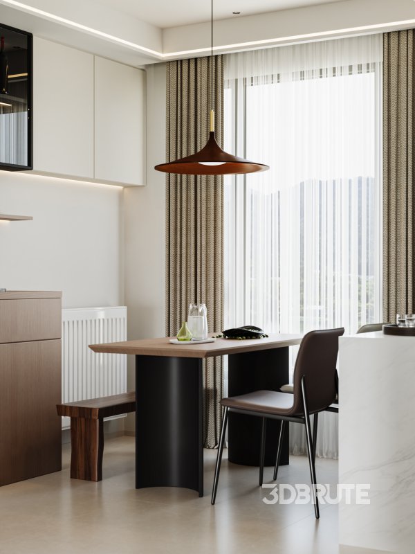 living room dining room bedroom Image 6