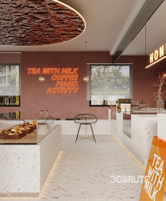 Modern Cafe Bakery Image 4