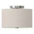 Textile Classic 976 Semi Flush Ceiling Light - Thumbnail 3