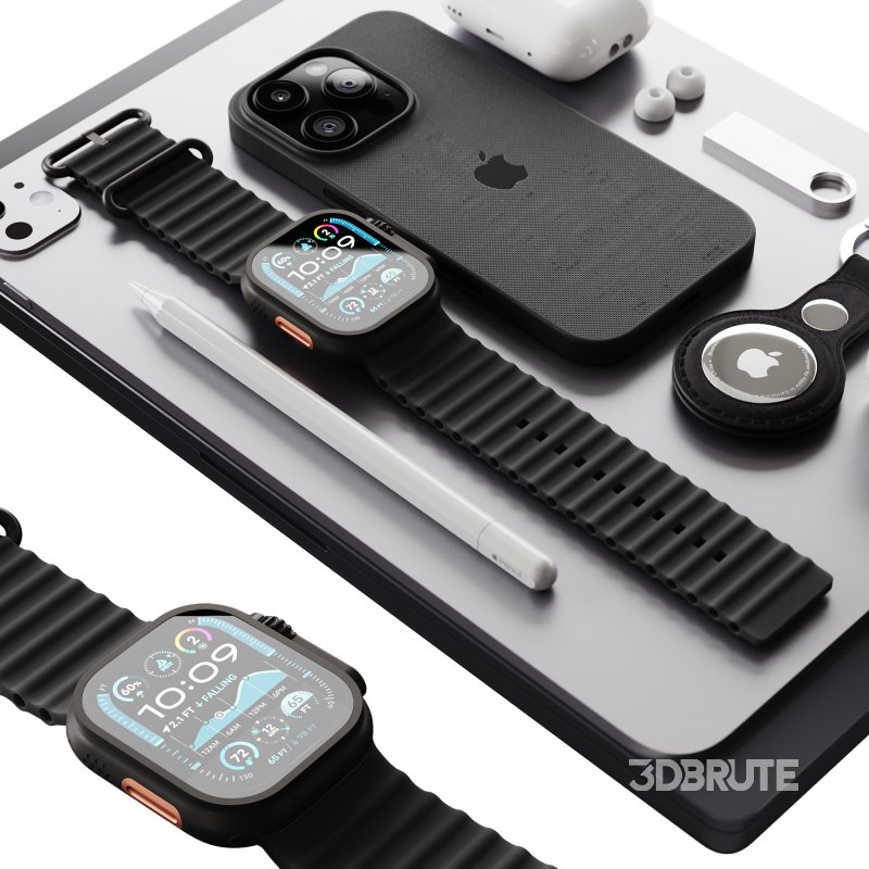 Set of Apple equipment 02 Image 3