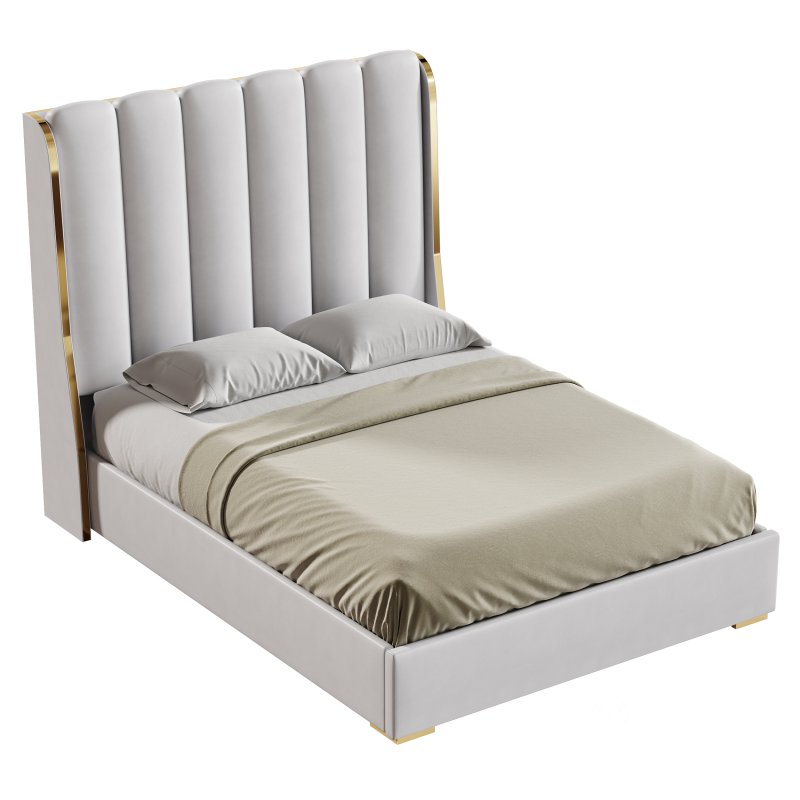 Luxurious King Size Double Bed Image 1