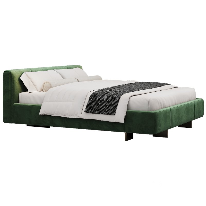 Yves Double Bed By Minotti Image 4