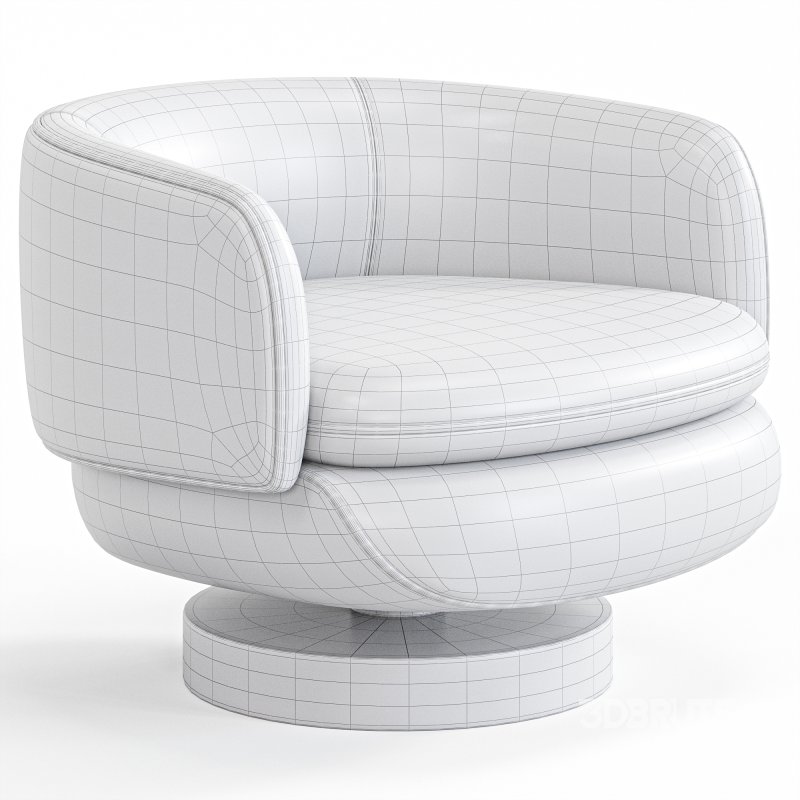 Vivienne Leather Armchair By Minotti Image 7