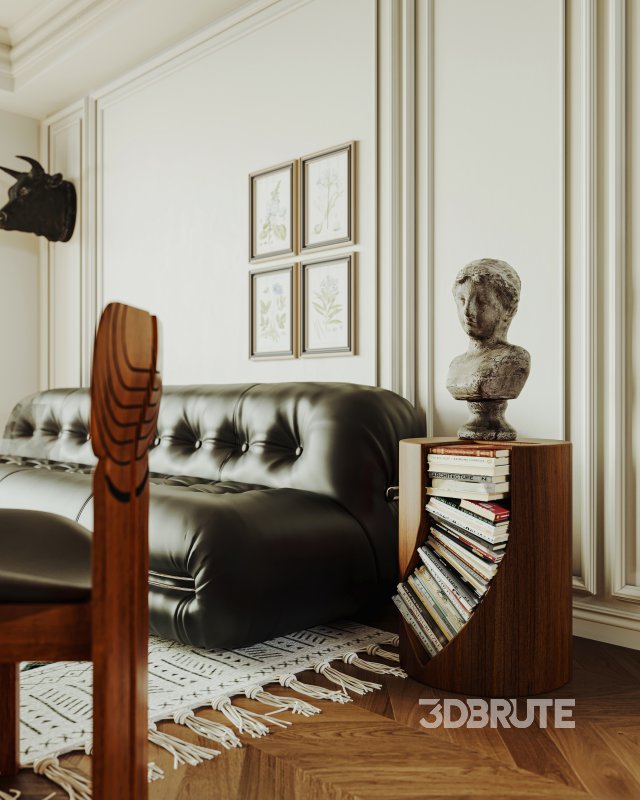 Luxurious living room and dining room Image 5