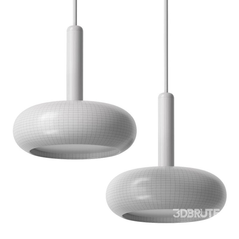 Traditional Japanese Round Wood Pendant Lamps Image 4