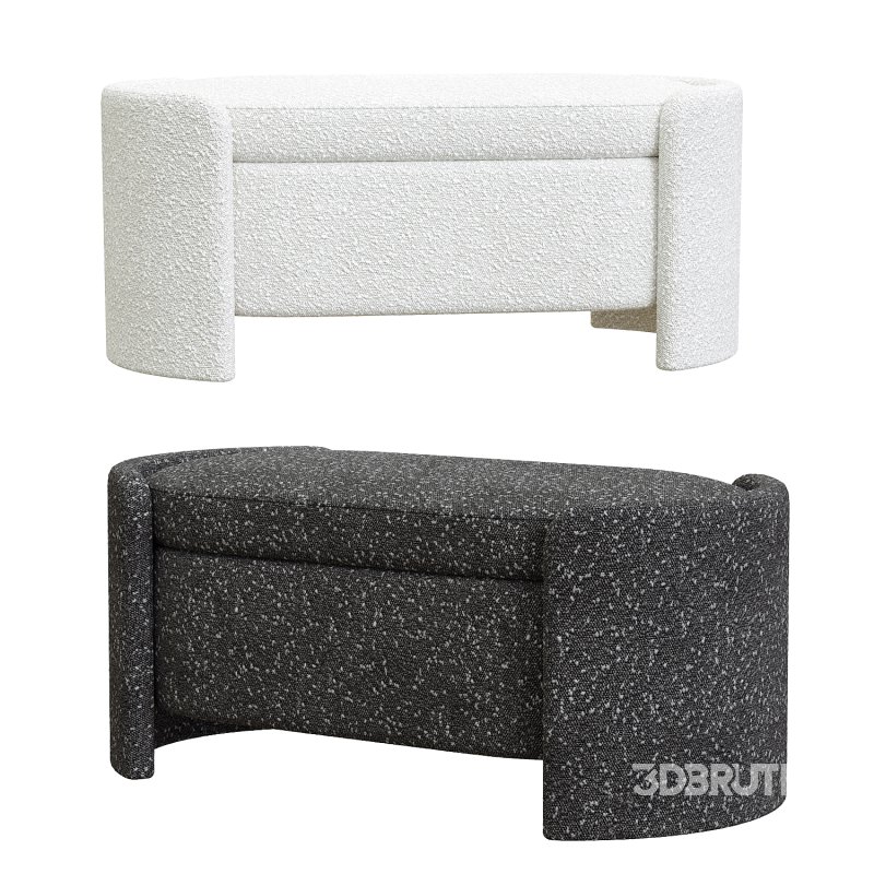 Jennifer Taylor Home Fuji Bench Image 5