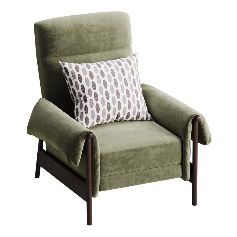 Dean Performance Fabric Recliner Armchair Image 6