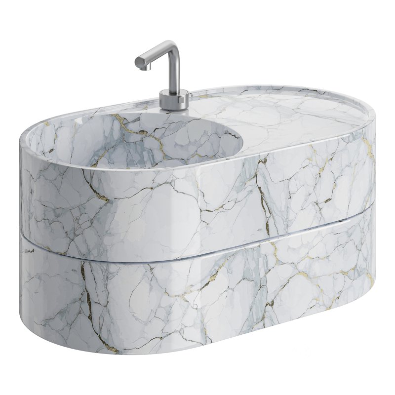 GALASSIA T65 Washbasin Image 1