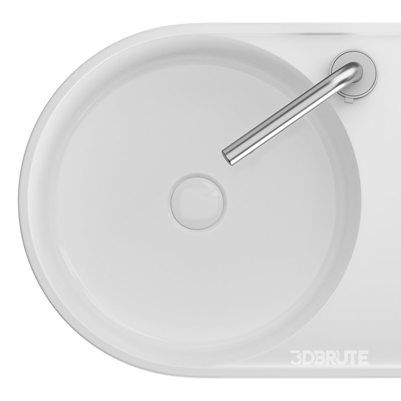 GALASSIA T65 Washbasin Image 6