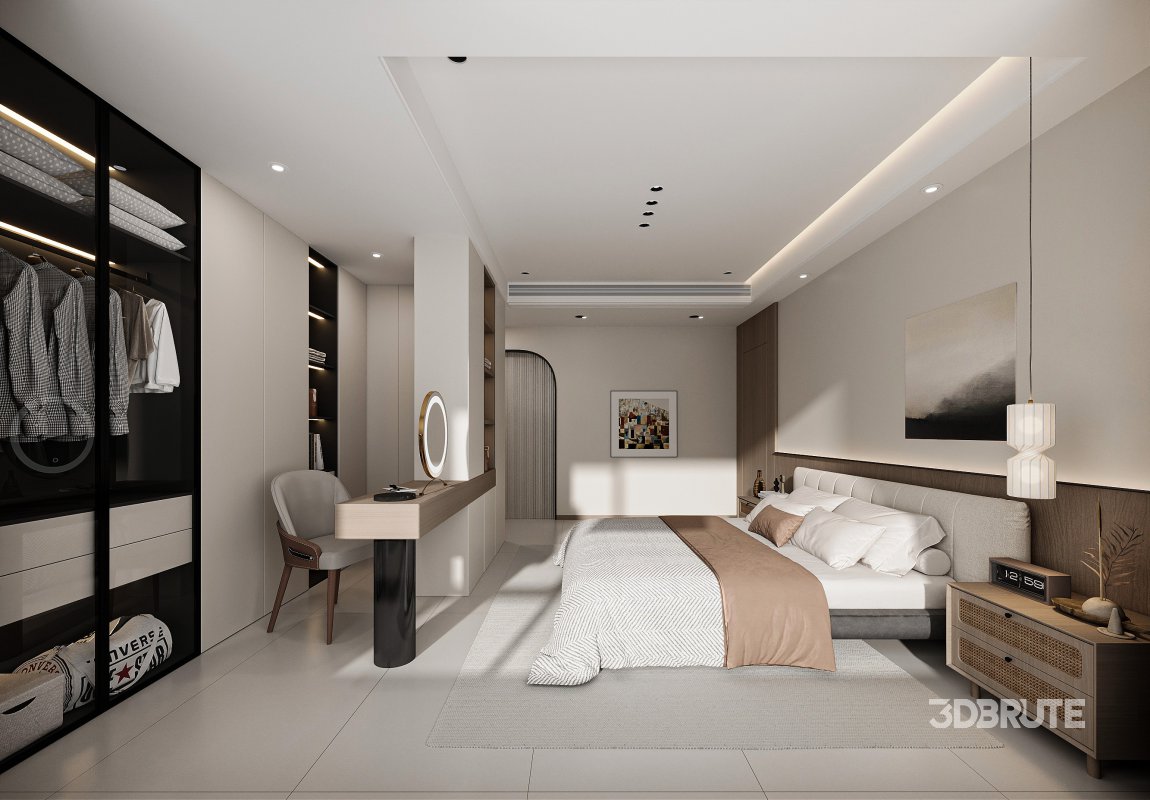 Modern bedroom Image 1