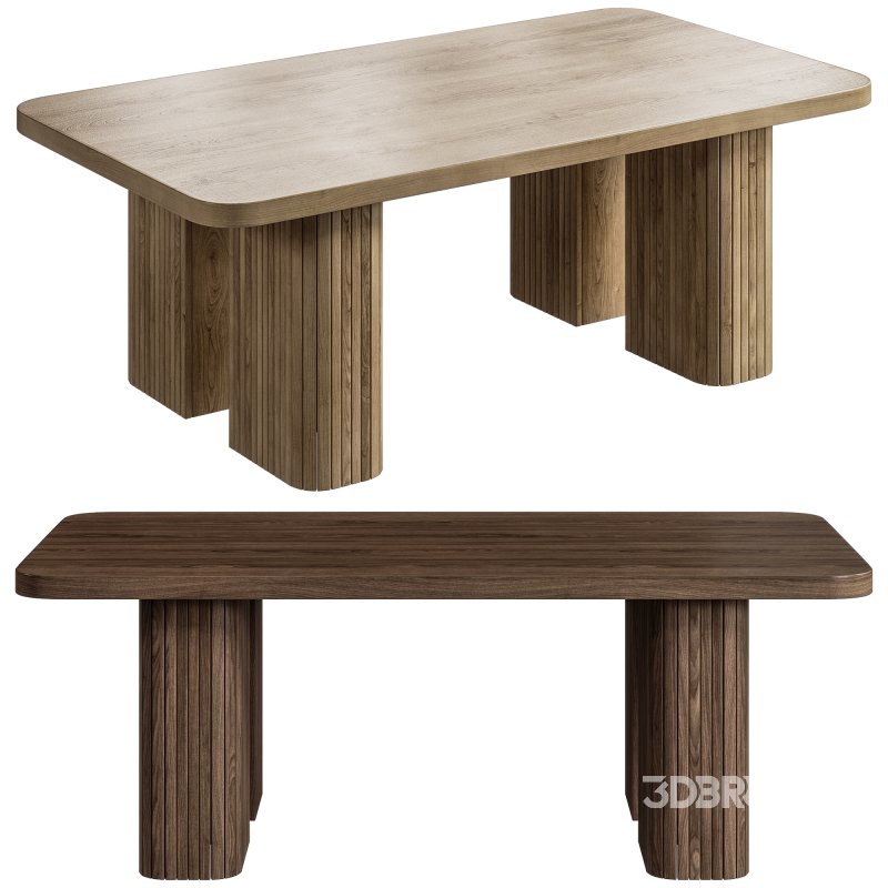 Rectangular dining table Image 10