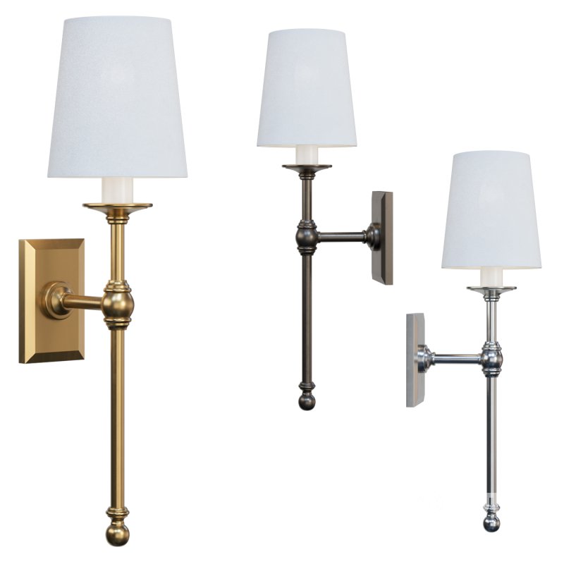 classic 19in tail sconce Image 1