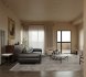 Modern living room and dining room interior scene - Thumbnail 4