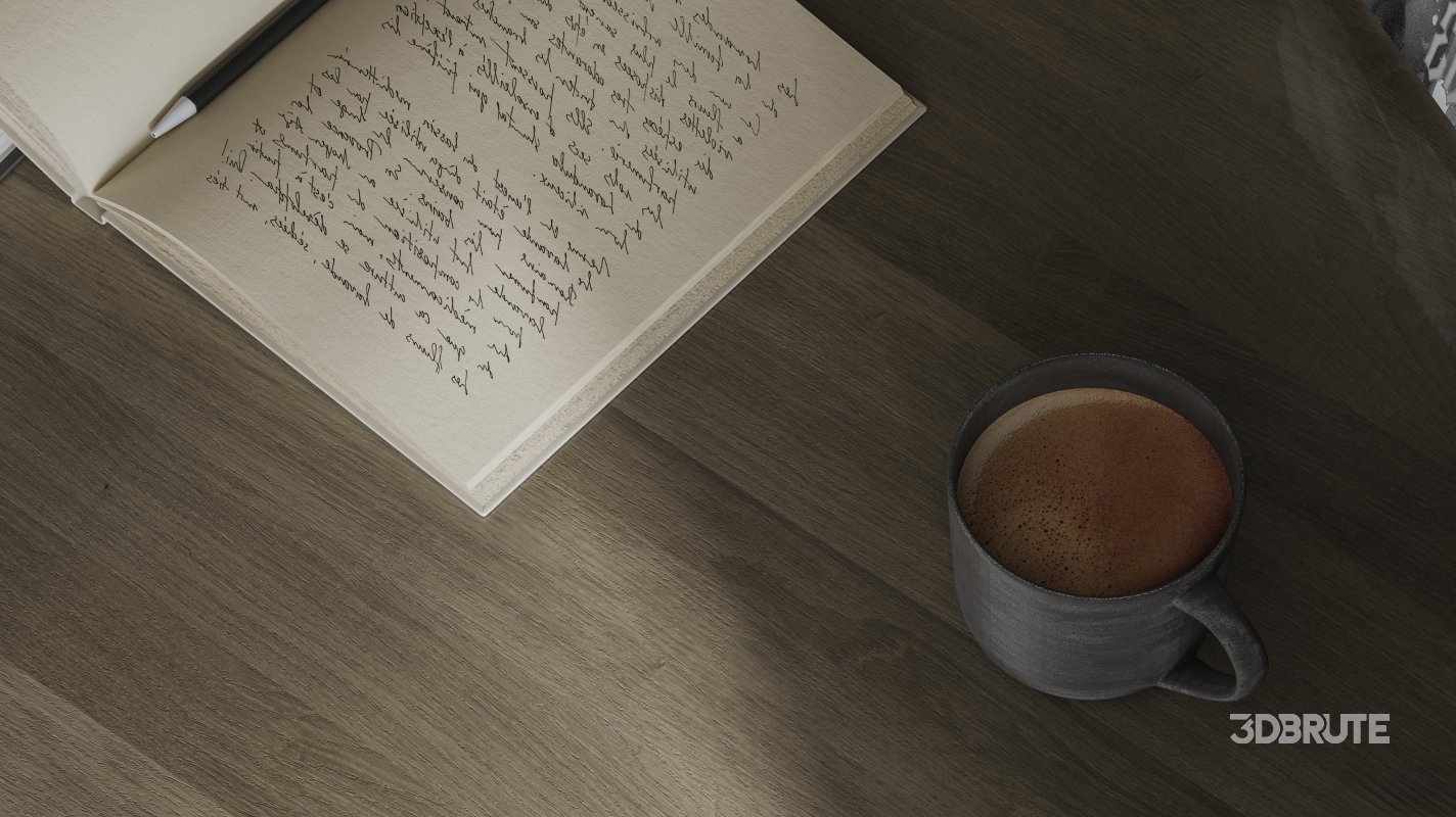 Modern living room and dining room interior scene Image 5