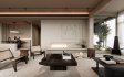 Modern living room and dining room interior scene - Thumbnail 7