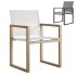 Hayman Teak & Aluminum Dining Chair-harbour - Thumbnail 1