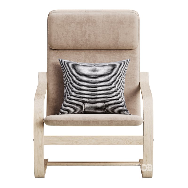 Armchair Mius Fabric Velutto 06 Image 7