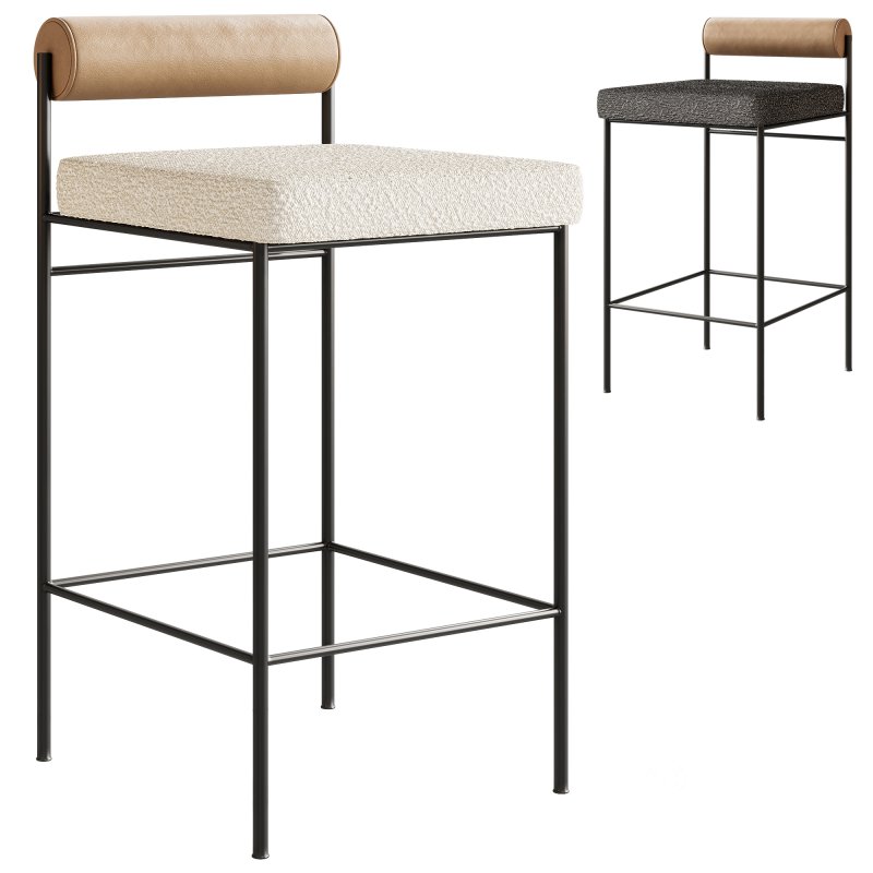 Half Bar Stool Balla Stool Group Image 1