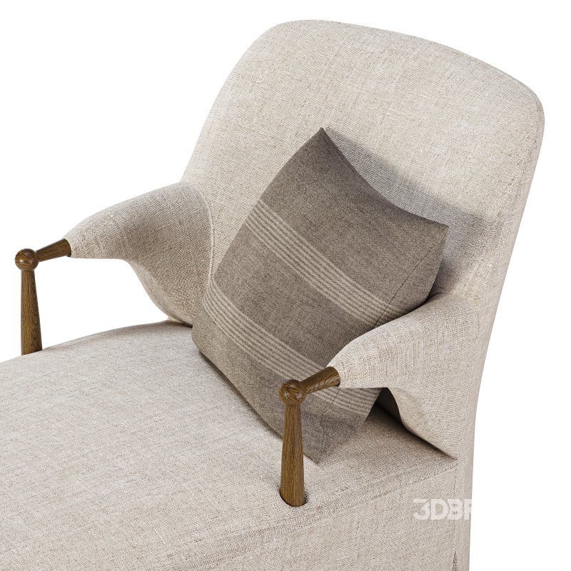 Brently Chaise-Fourhands Image 4