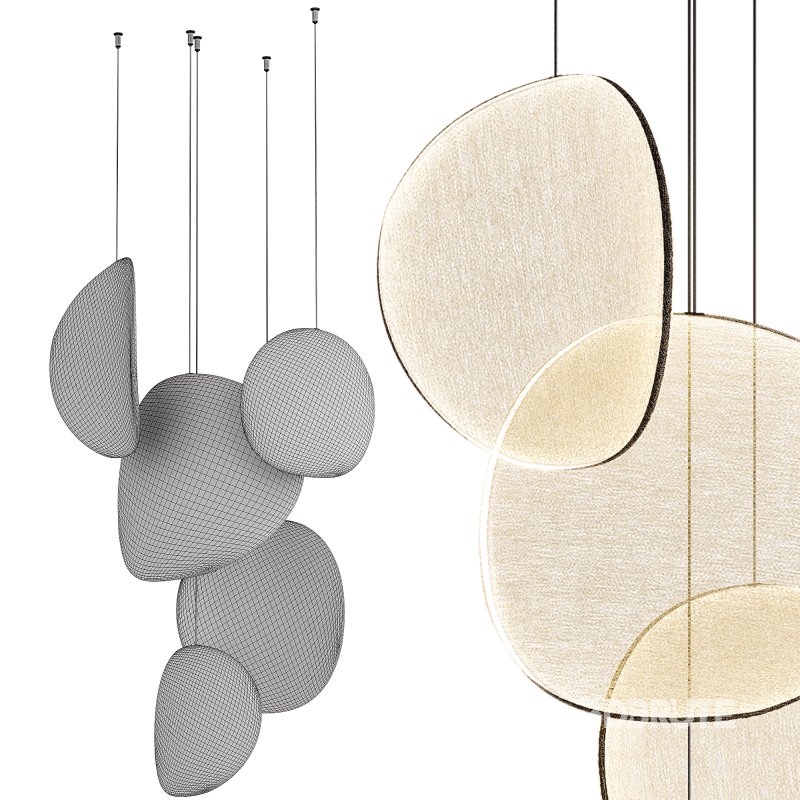 IIII LED fabric pendant_Lamp Image 4