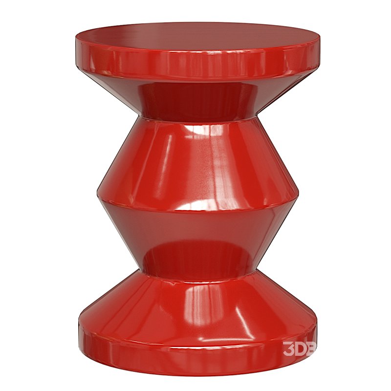 Zig Zag Stool By Pols Potten Image 2