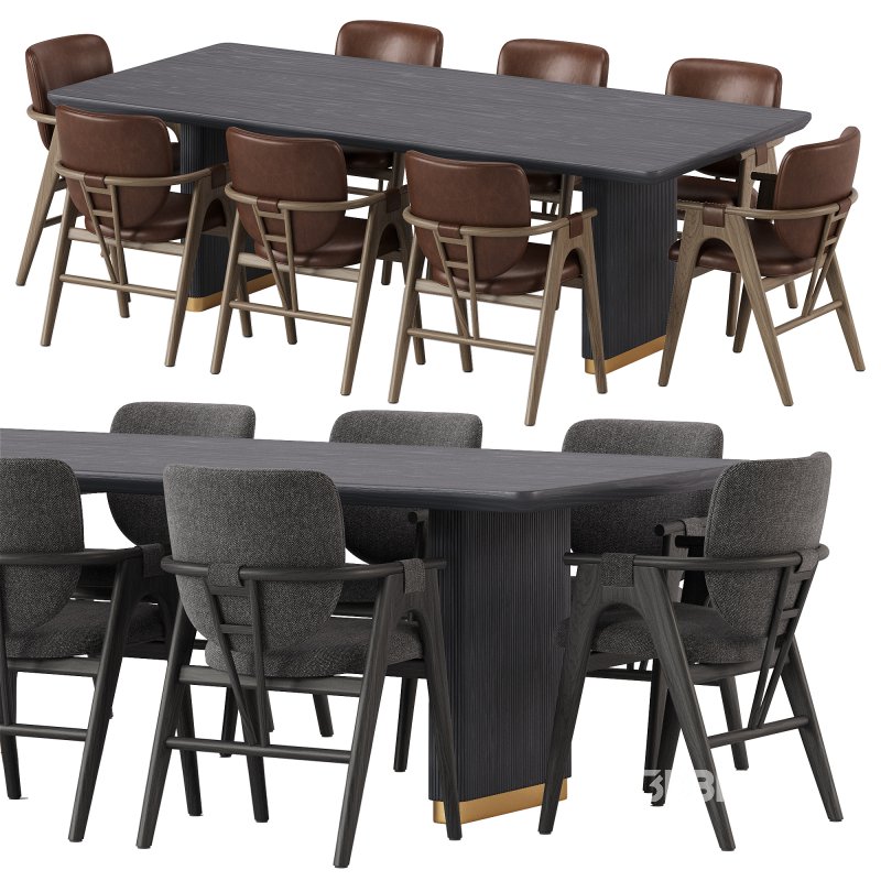 Rowanoke Armchair and Kalla Table Image 3