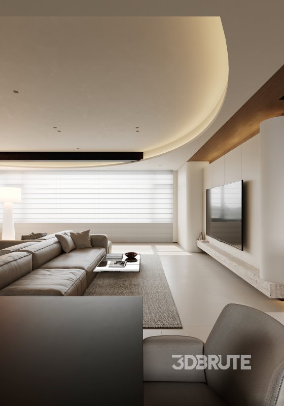 living room dining room bedroom Image 5