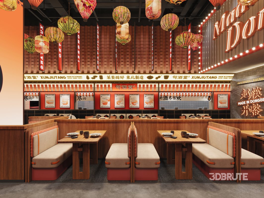 Luxury Chinese restaurant Image 10