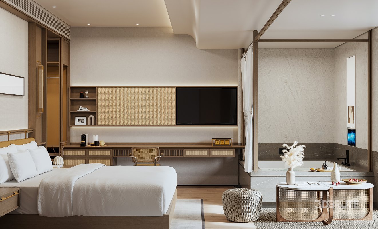 hotel bedroom Image 3