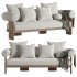 COLLINS 2 SEAT SOFA-Harbour - Thumbnail 1