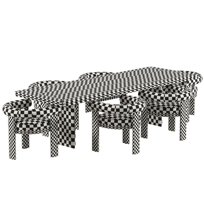 Collins Dining Chair and Table-Harbour Image 5