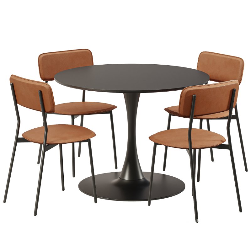 Osmond Chair and Tulip Table-Divan Image 2