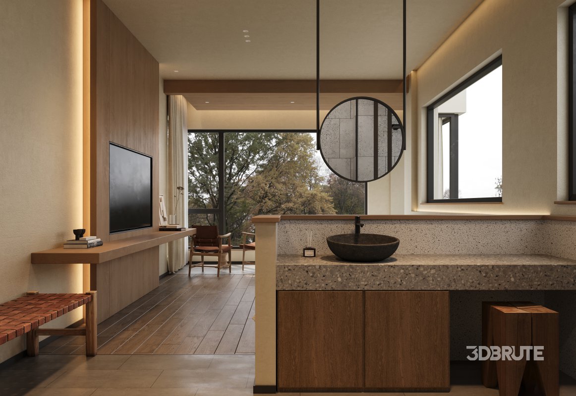 hotel bedroom Image 1