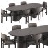 Madeira Chair and Olexey Oval Table - Thumbnail 4