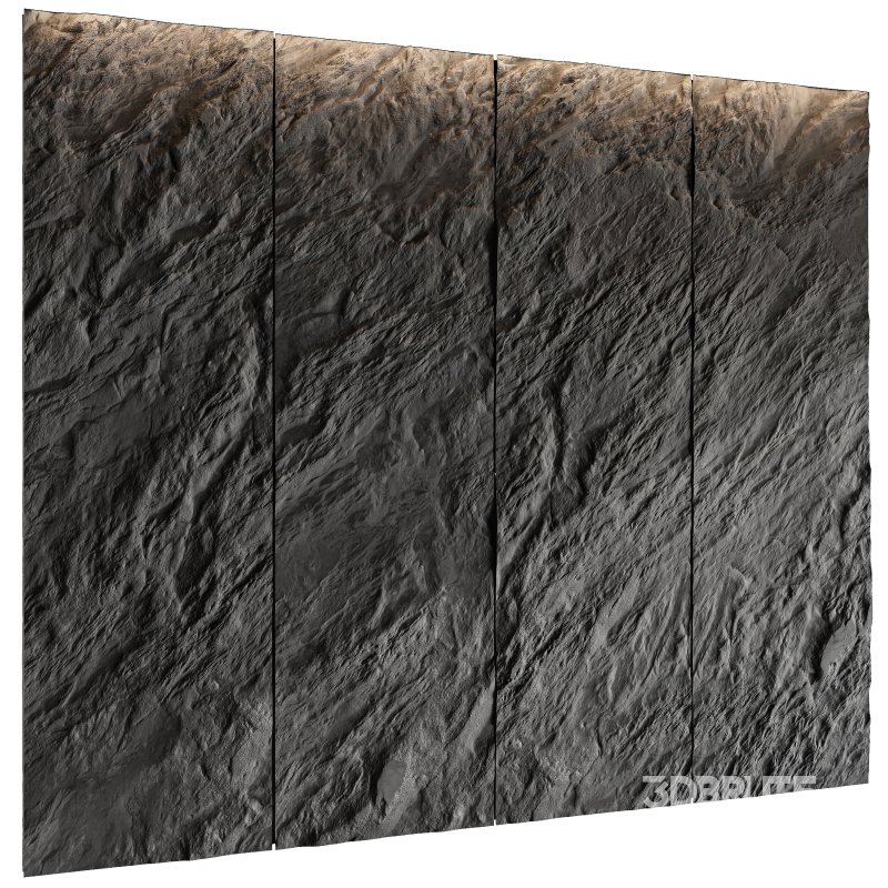 Rock Wall Set 01 Image 1