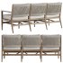 Rosen Outdoor Sofa-Fourhands - Thumbnail 3